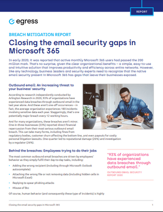 Closing The Email Security Gaps In Microsoft 365 - ITResearchOnline